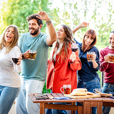 Soirée entre amis